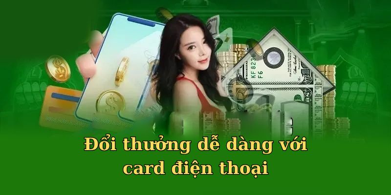 Thao tác thực hiện giao dịch bằng thẻ cào